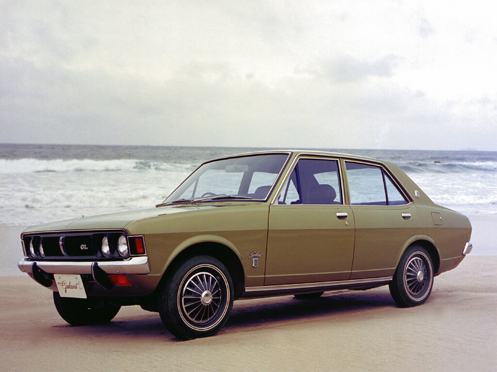 Mitsubishi Galant (A53, A54) 1 поколение, рестайлинг, седан (03.1971 - 06.1973)